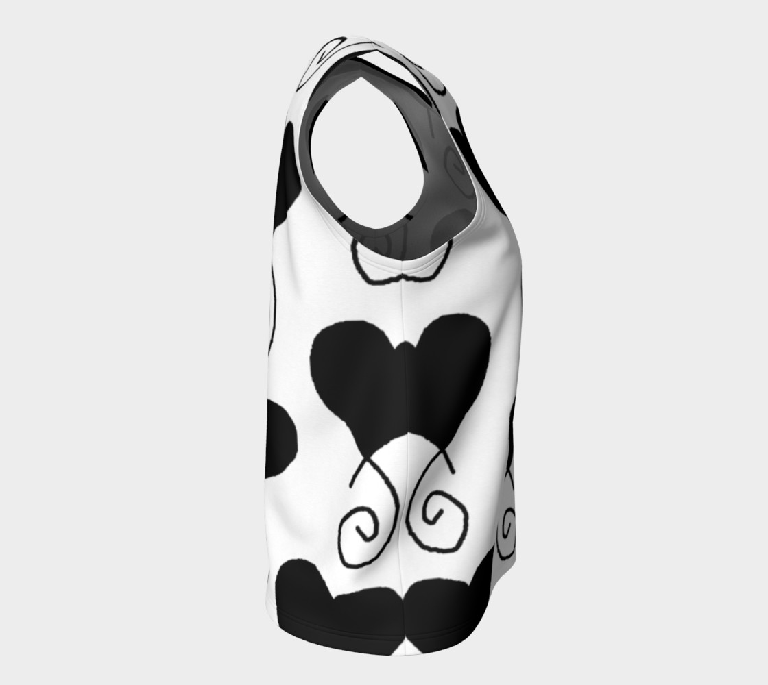 black hearts on white preview #8