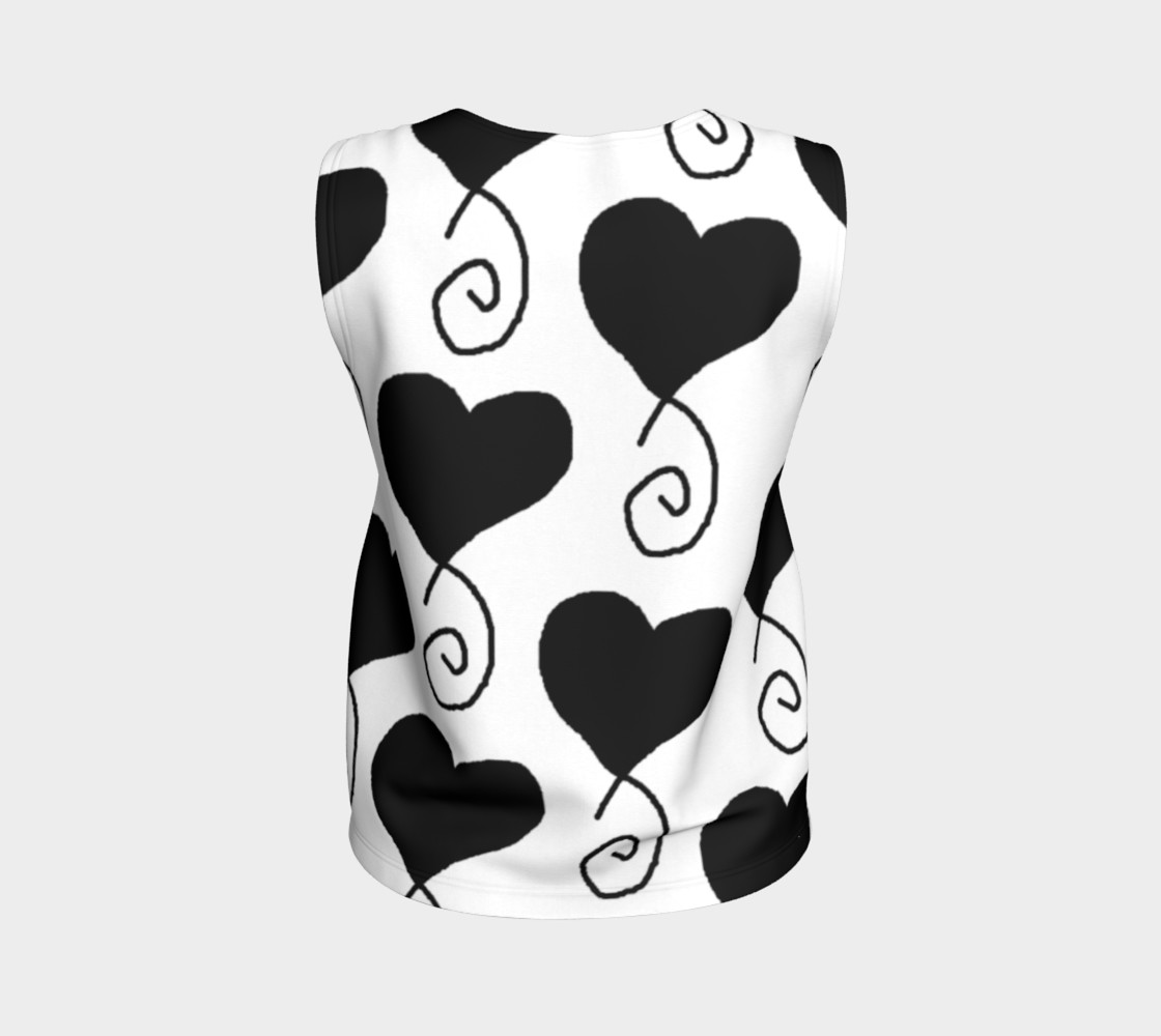 black hearts on white preview #2
