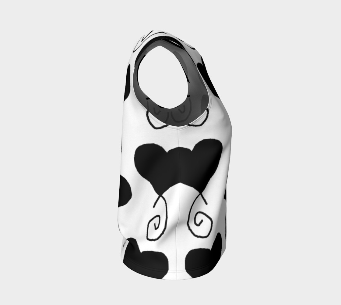 black hearts on white preview #4