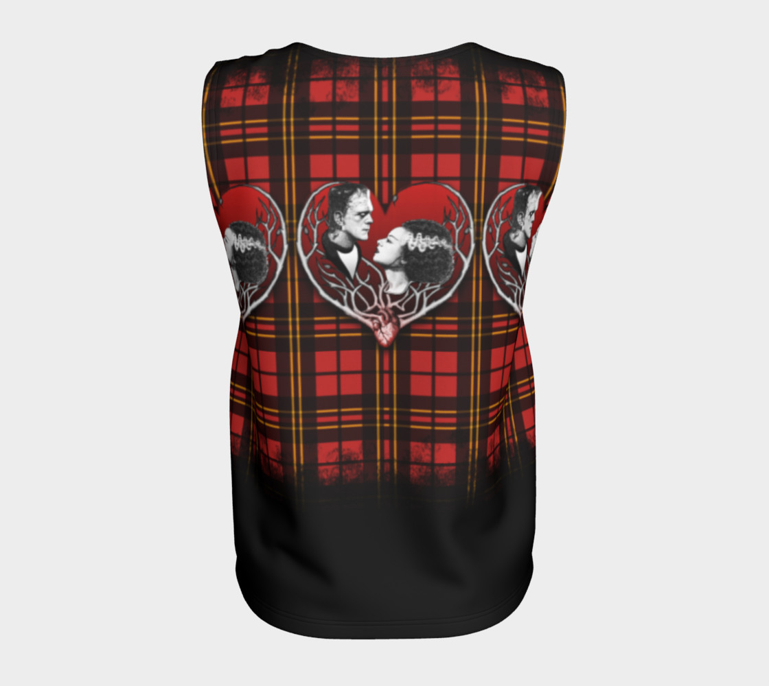 Frankenstein & Bride Loose Tank Top preview #6