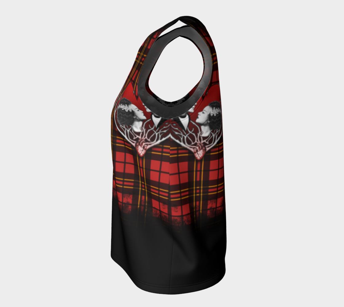 Frankenstein & Bride Loose Tank Top preview #7