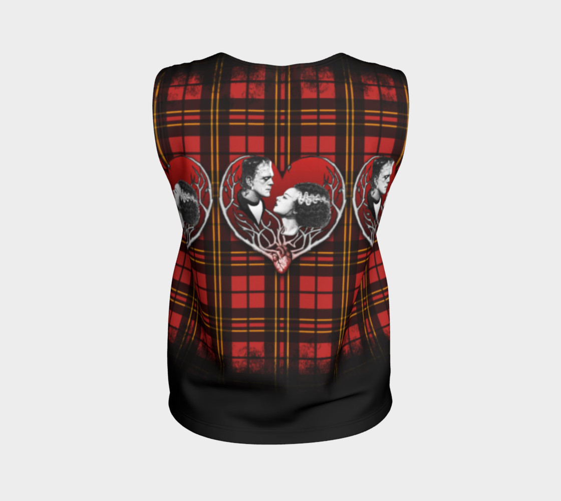 Frankenstein & Bride Loose Tank Top preview #2