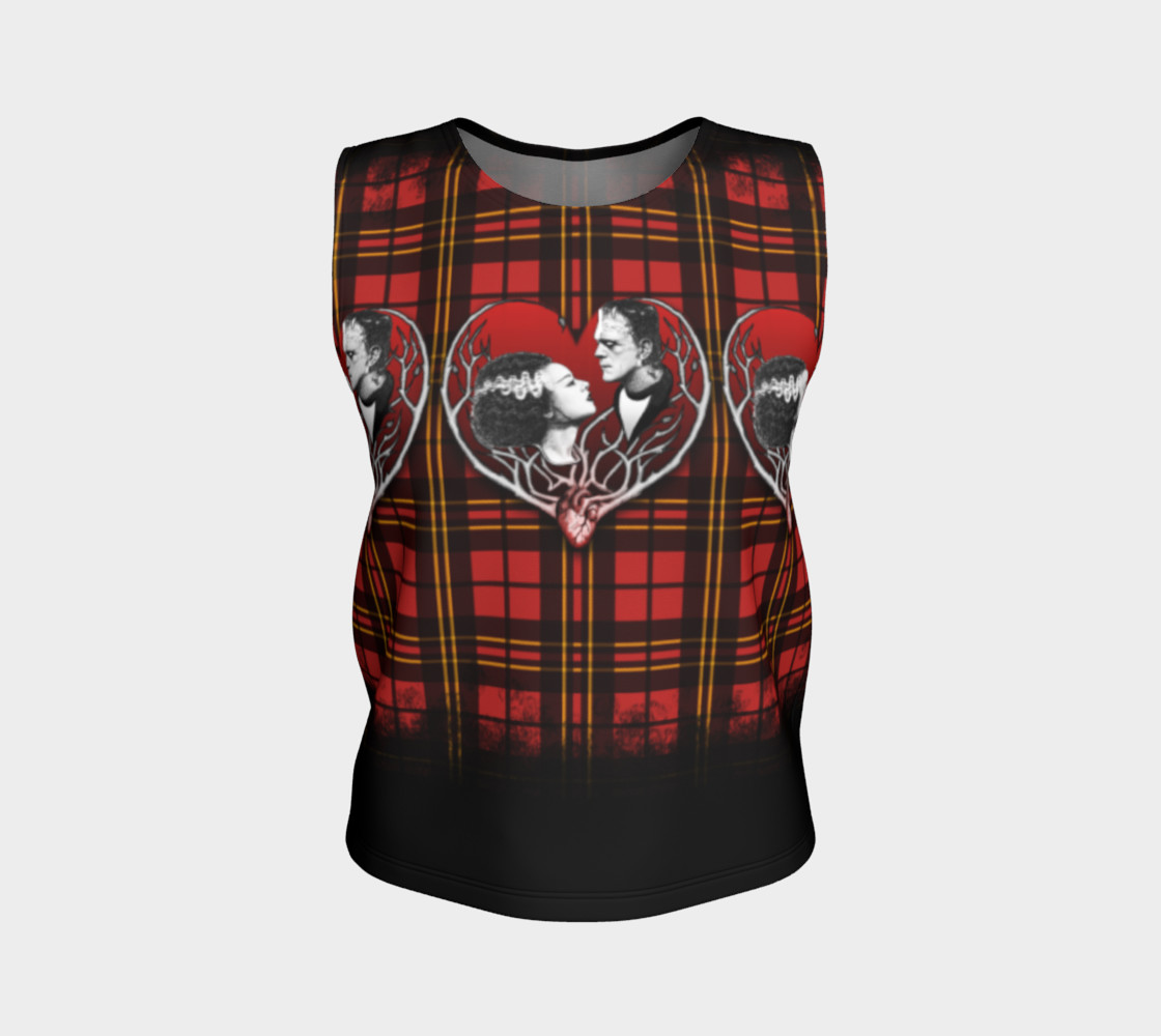 Frankenstein & Bride Loose Tank Top preview #1