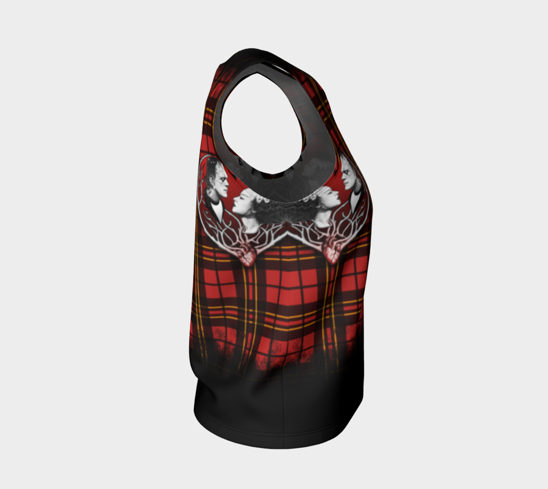 Frankenstein & Bride Loose Tank Top preview #4