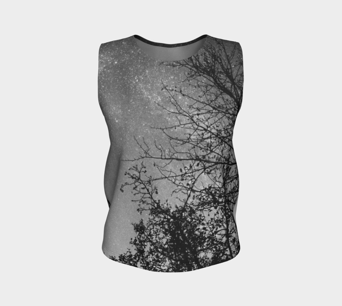 Aperçu de Black White Sky Branches #1