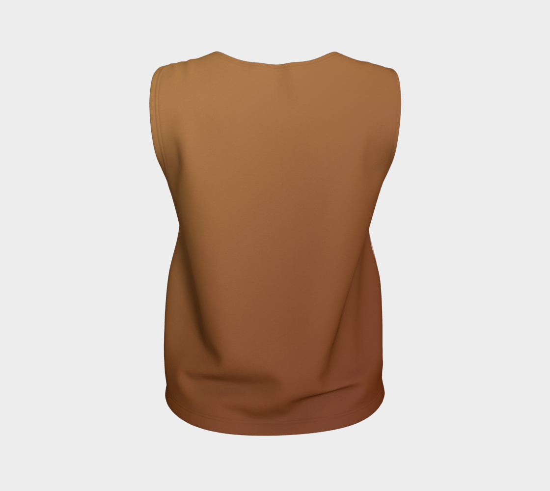 Really Love Your Peaches Loose Tank 3D preview