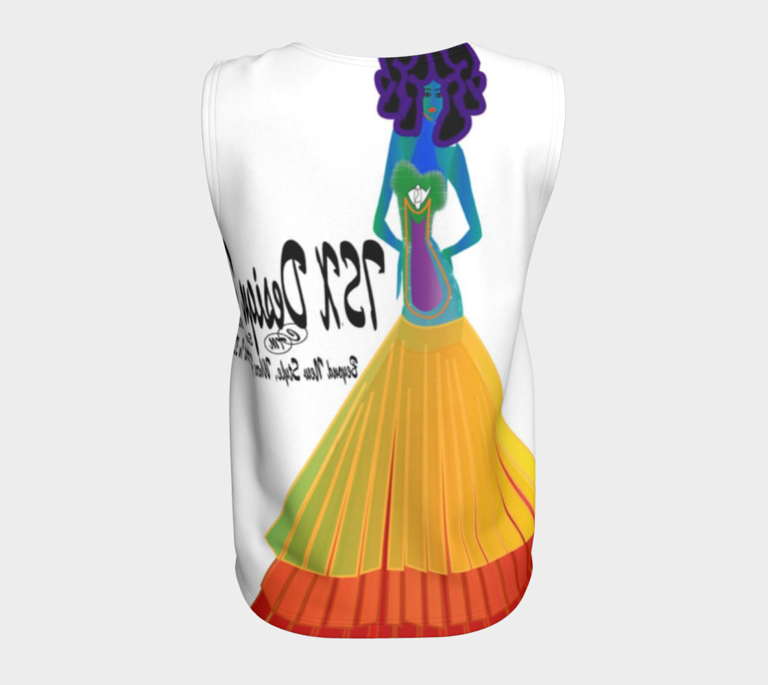 Aperçu de TSX Design House Logo loose tank top #6