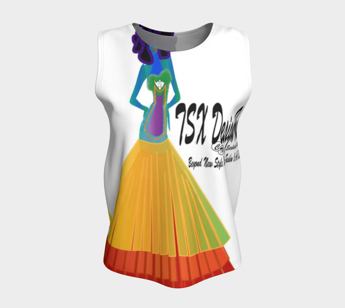 Aperçu de TSX Design House Logo loose tank top #5