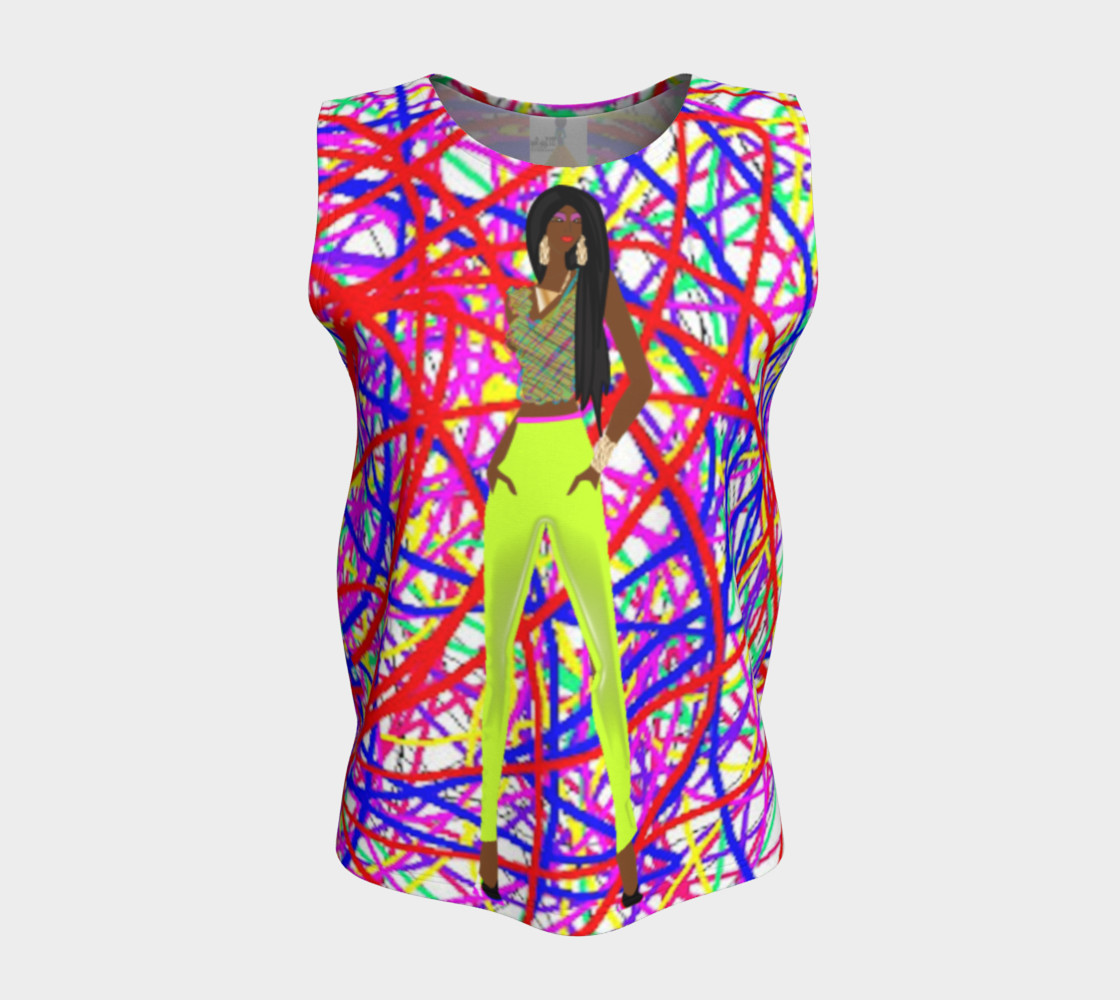 Aperçu de Girls Loose Tank Top #5