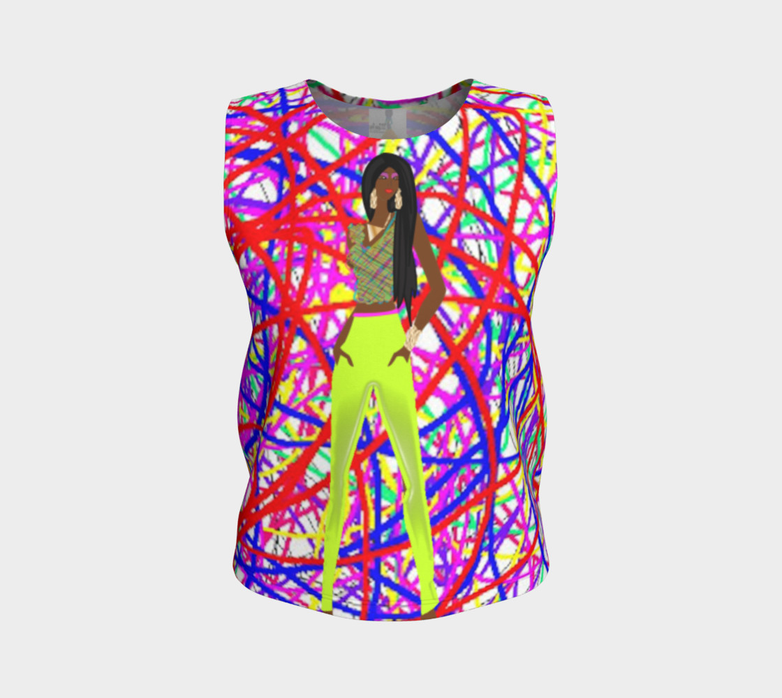 Aperçu de Girls Loose Tank Top #1