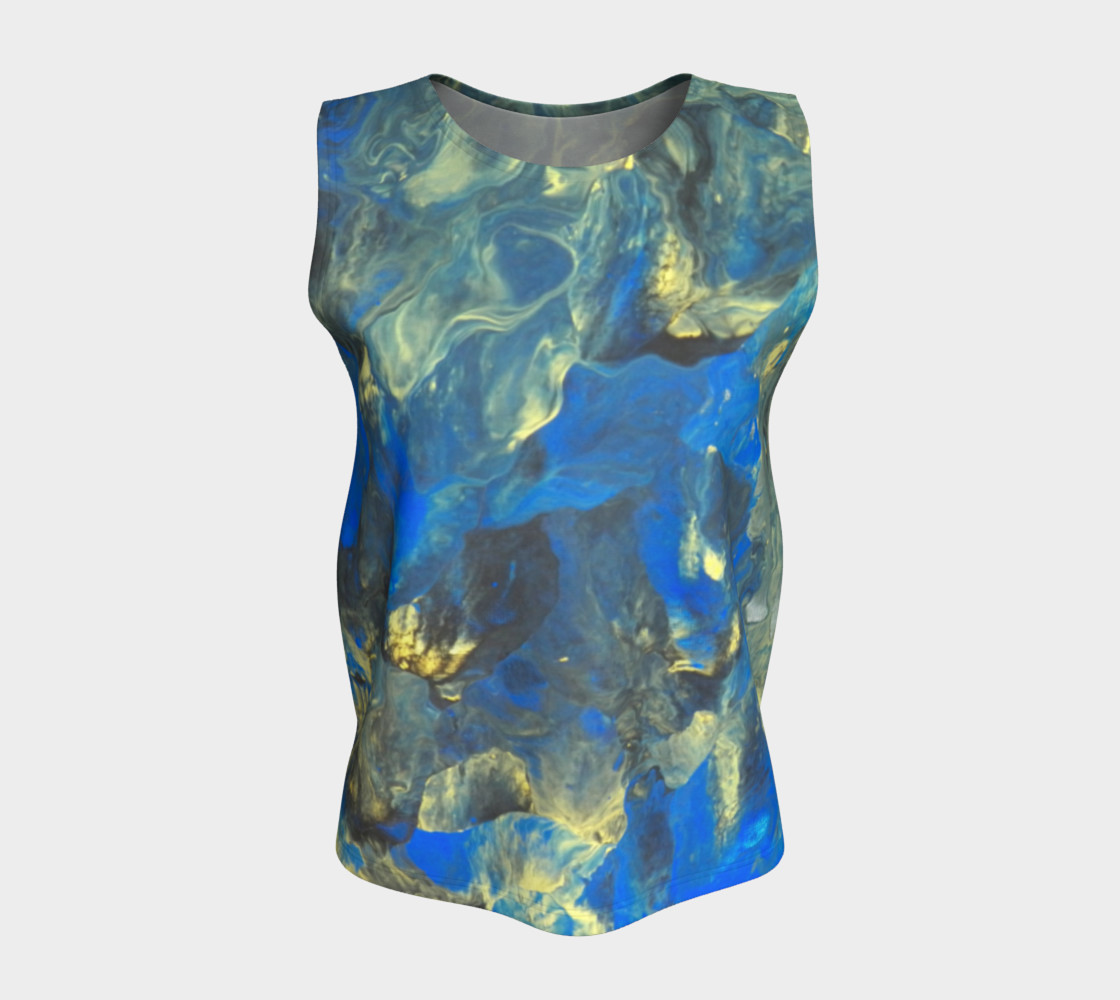 Flowers in the Sky Tank Top preview #5