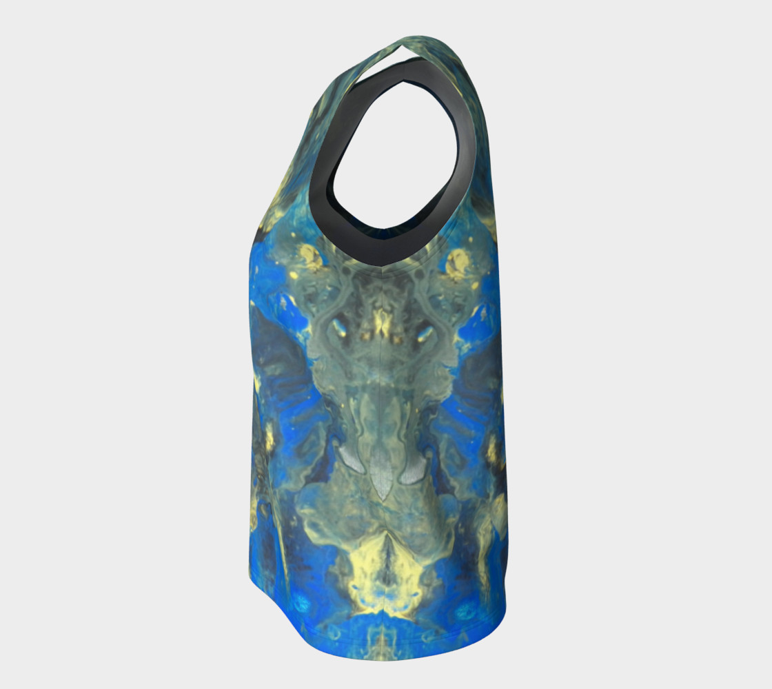 Flowers in the Sky Tank Top preview #7