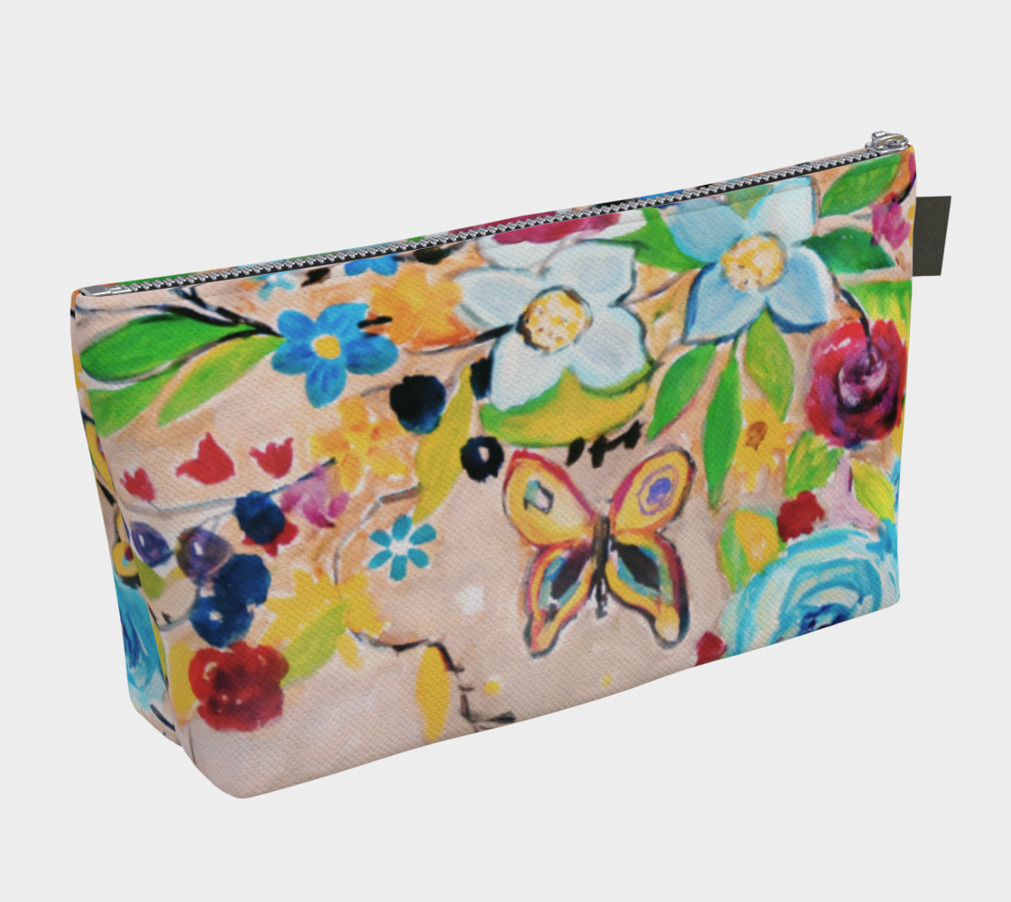 Bohemian Morning Garden Makeup Bag preview #2