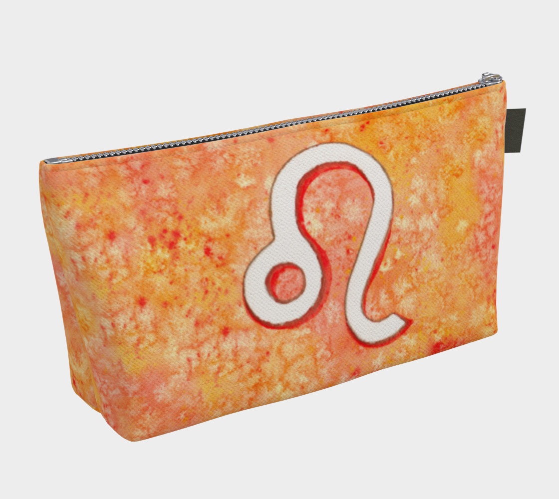 Aperçu de Leo astrological sign Makeup Bag #2