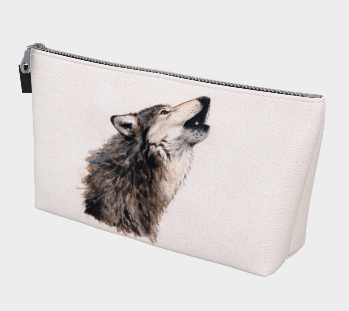 Aperçu de Grey wolf Makeup Bag #1