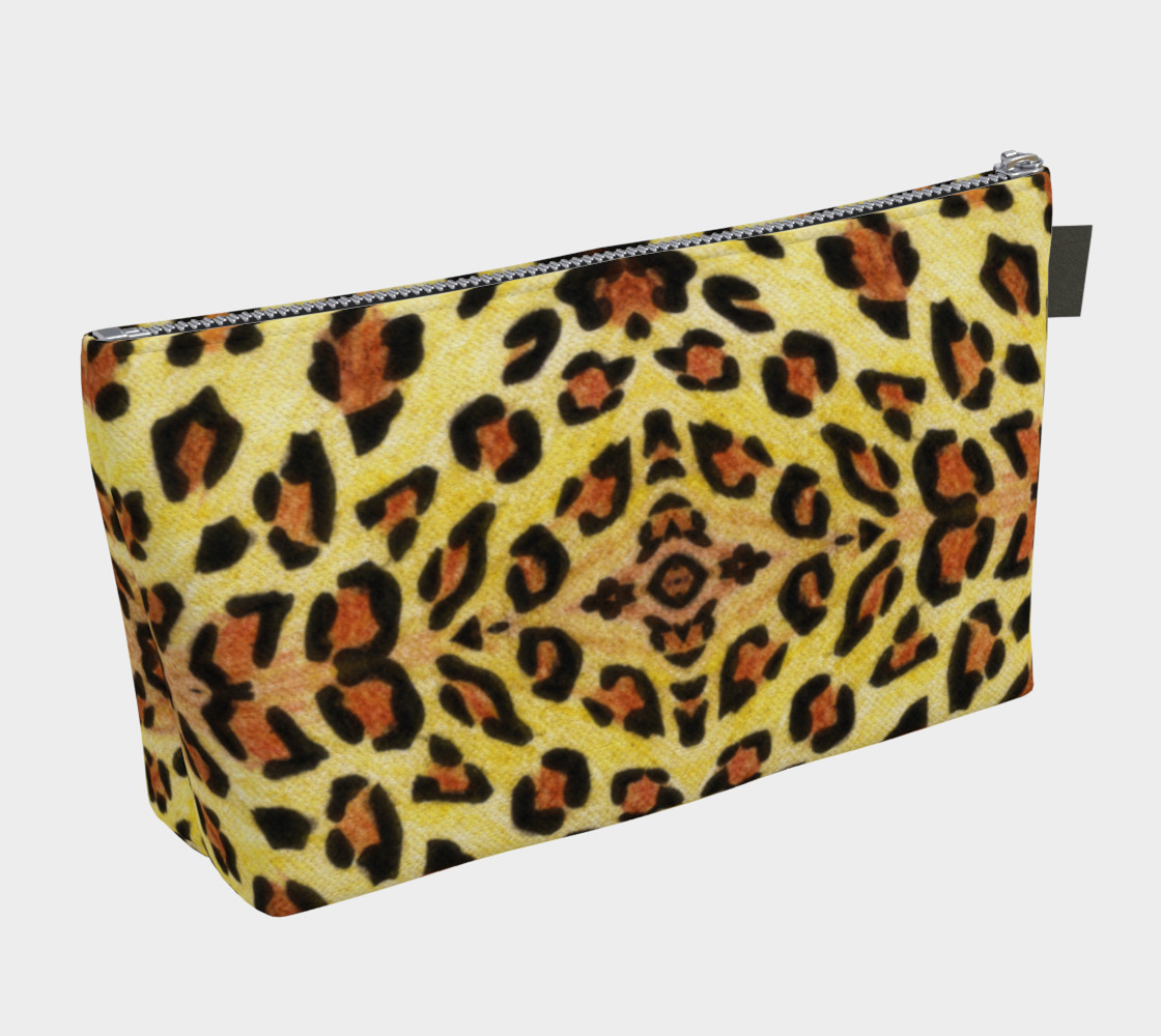 Leopard print Makeup Bag preview #2