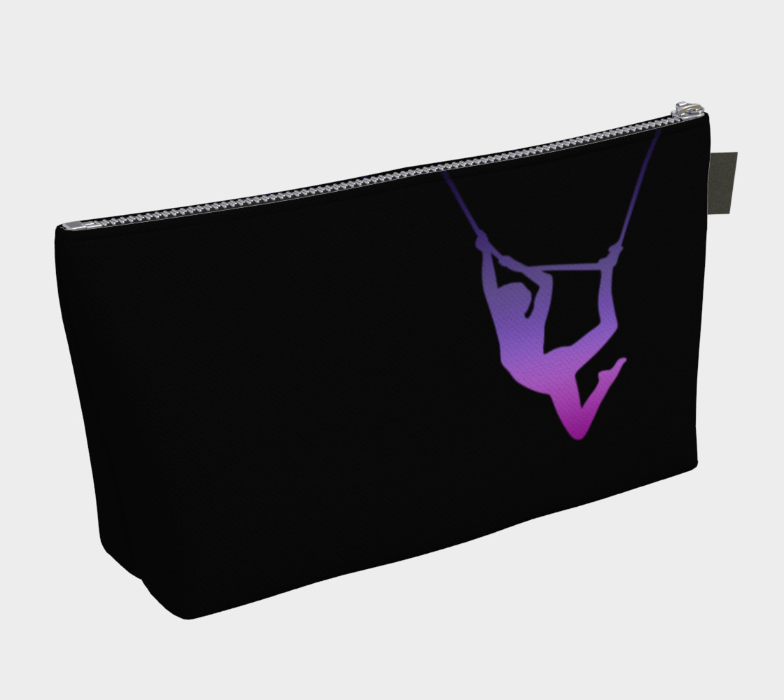 Aerial Ombre Midnight Amethyst Makeup Gear Bag with Pocket thumbnail #3