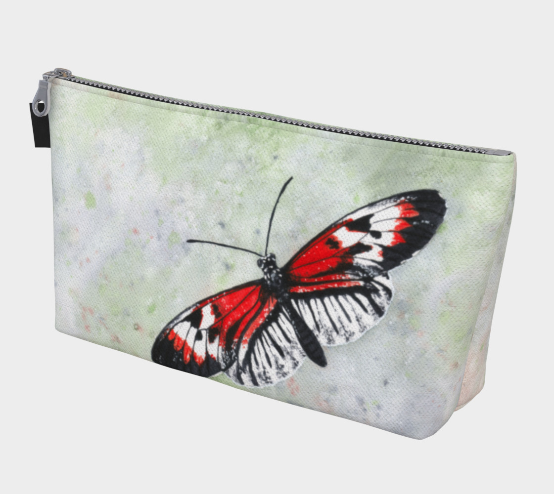 Piano key butterfly Makeup Bag preview #1