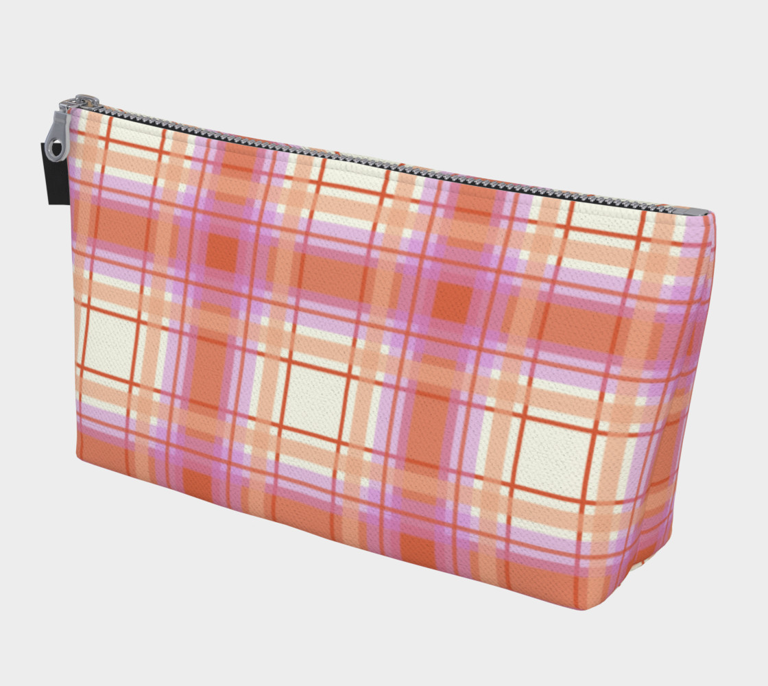Plaid in Peach, Yellow and Pink preview #1