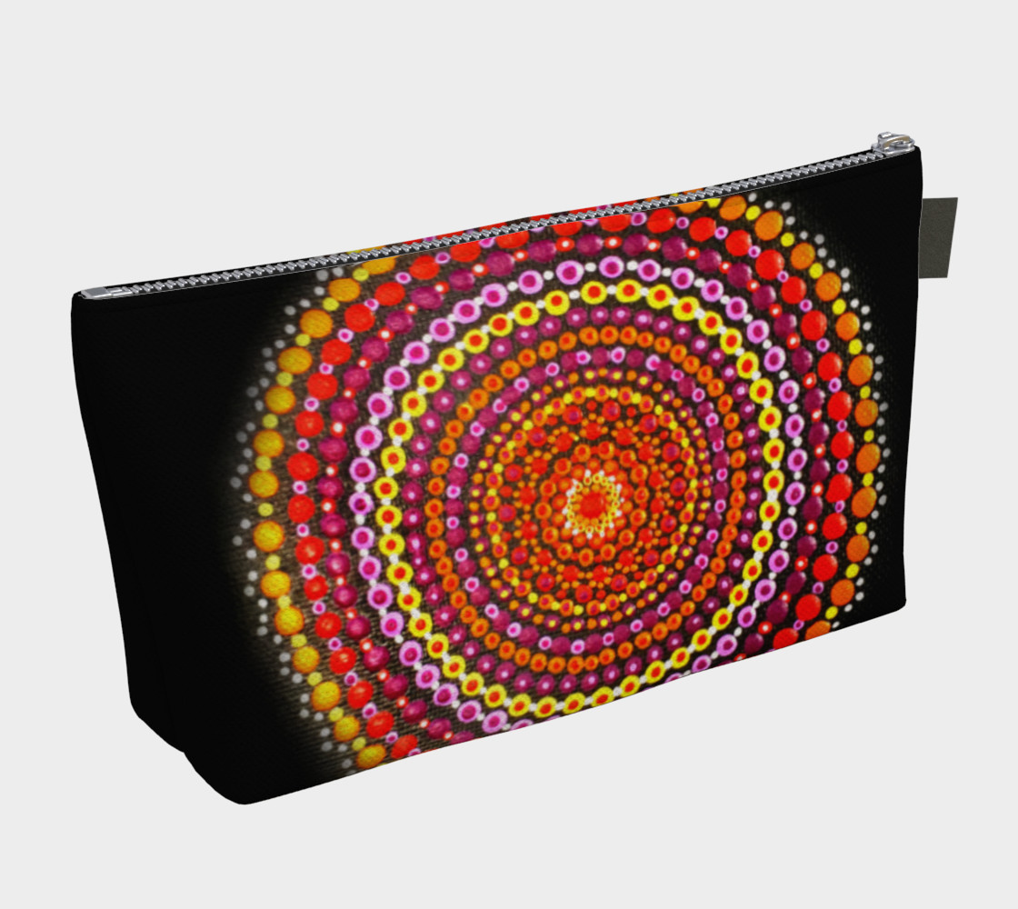Dotty Mandala Makeup Bag preview #2