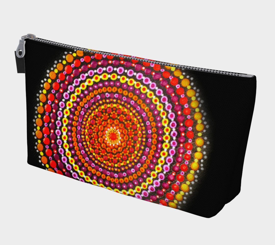 Dotty Mandala Makeup Bag preview #1