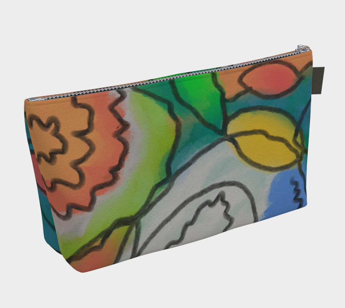 Funky Abstract Art Clutch Bag preview #2