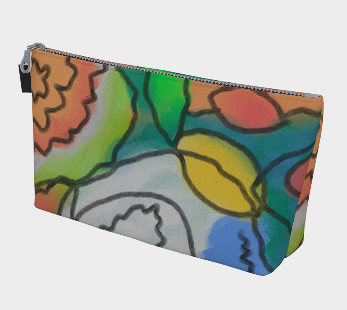 Funky Abstract Art Clutch Bag preview #1
