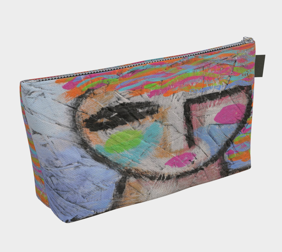Aperçu de Abstract Woman Clutch Bag #2