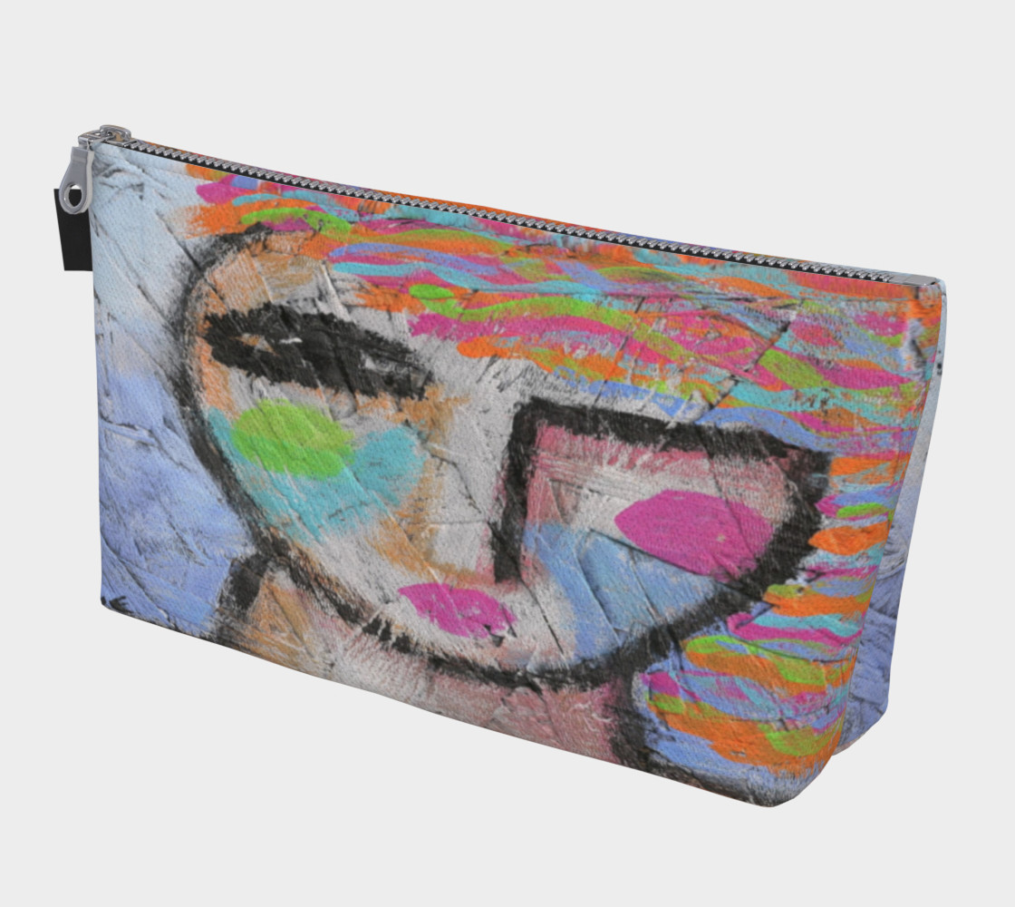 Aperçu de Abstract Woman Clutch Bag #1