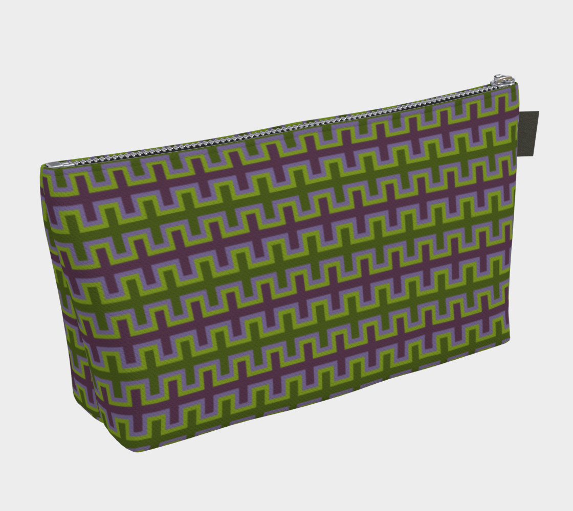 Aperçu de Purple and Green Southwest Blanket #2