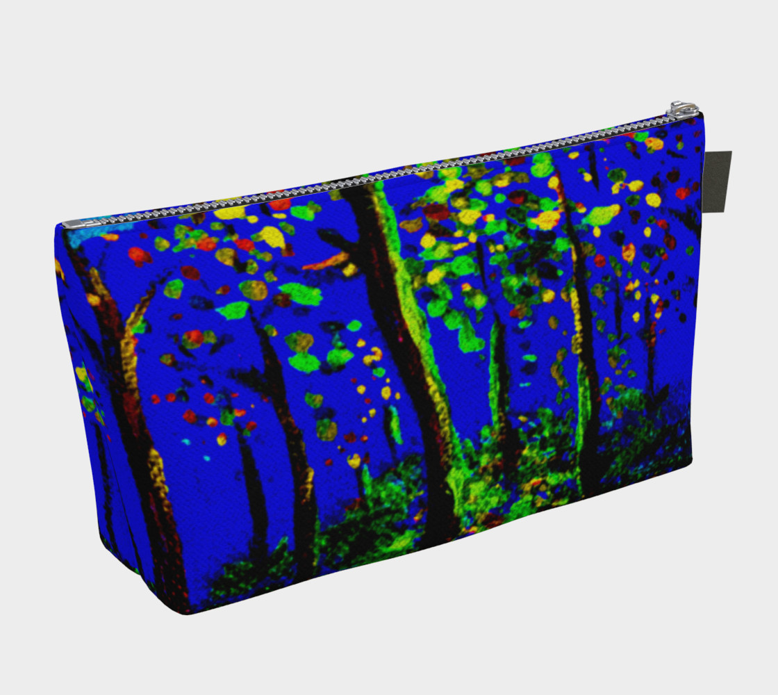 Aperçu de Magic Trees at Midnight Makeup Bag #2