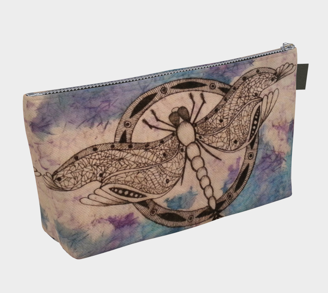 Watercolor Batik Dragonfly Handbag preview #2