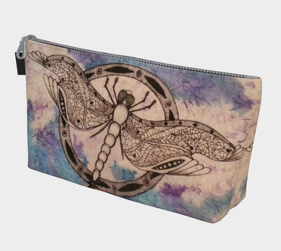 Watercolor Batik Dragonfly Handbag preview #1