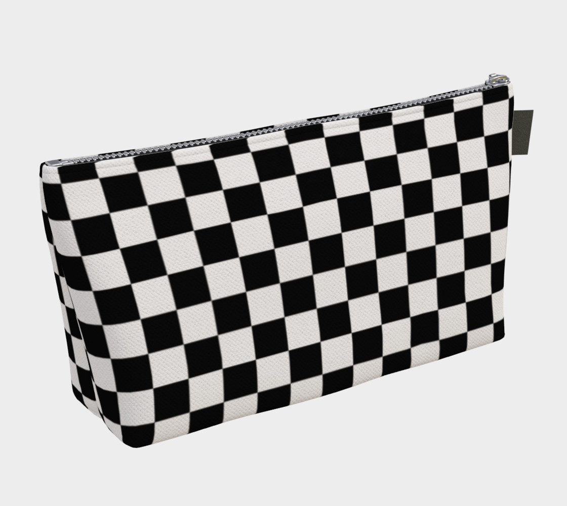 Aperçu de Black and White Checkerboard Squares #2