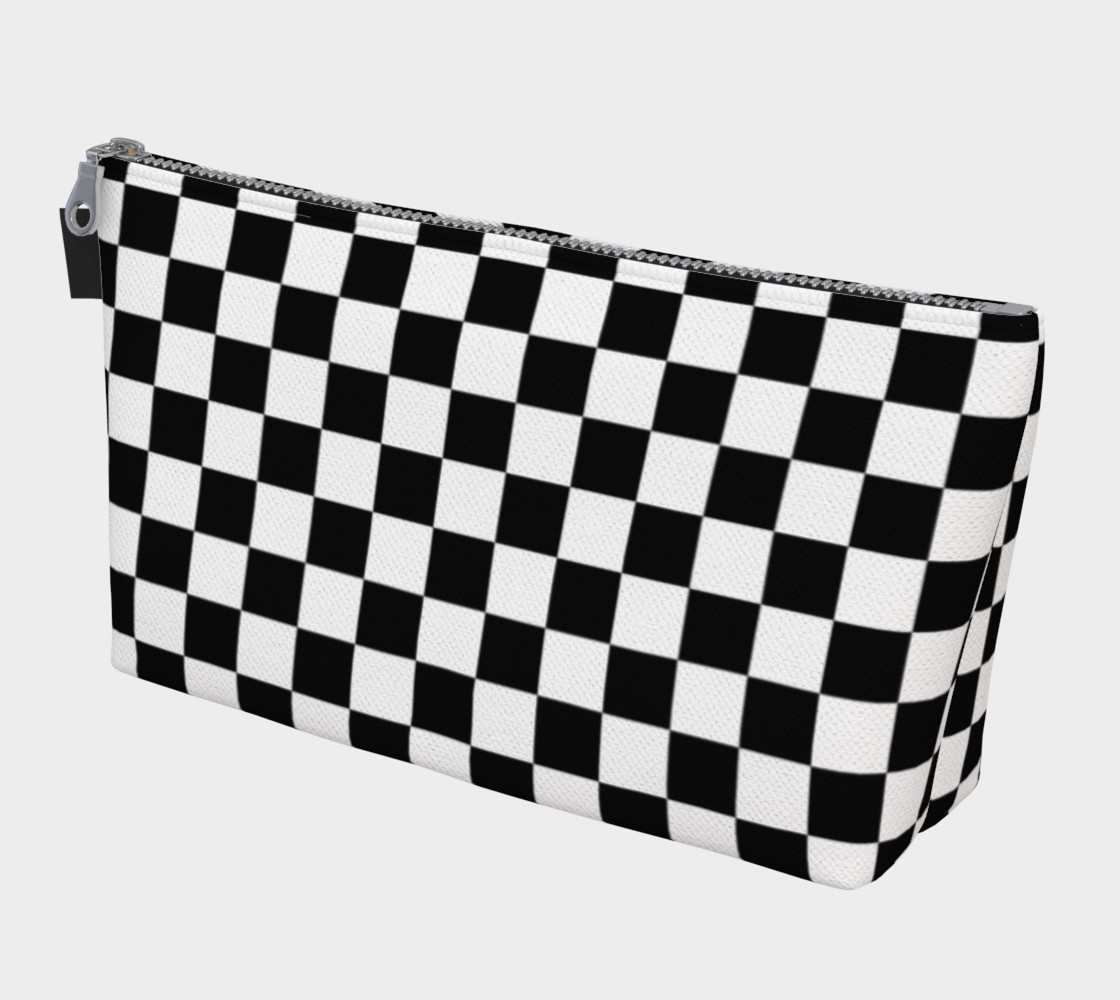Aperçu de Black and White Checkerboard Squares #1