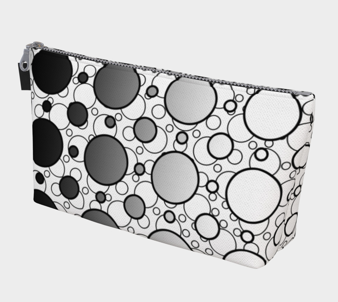 Circle Doodles Makeup Bag preview #1
