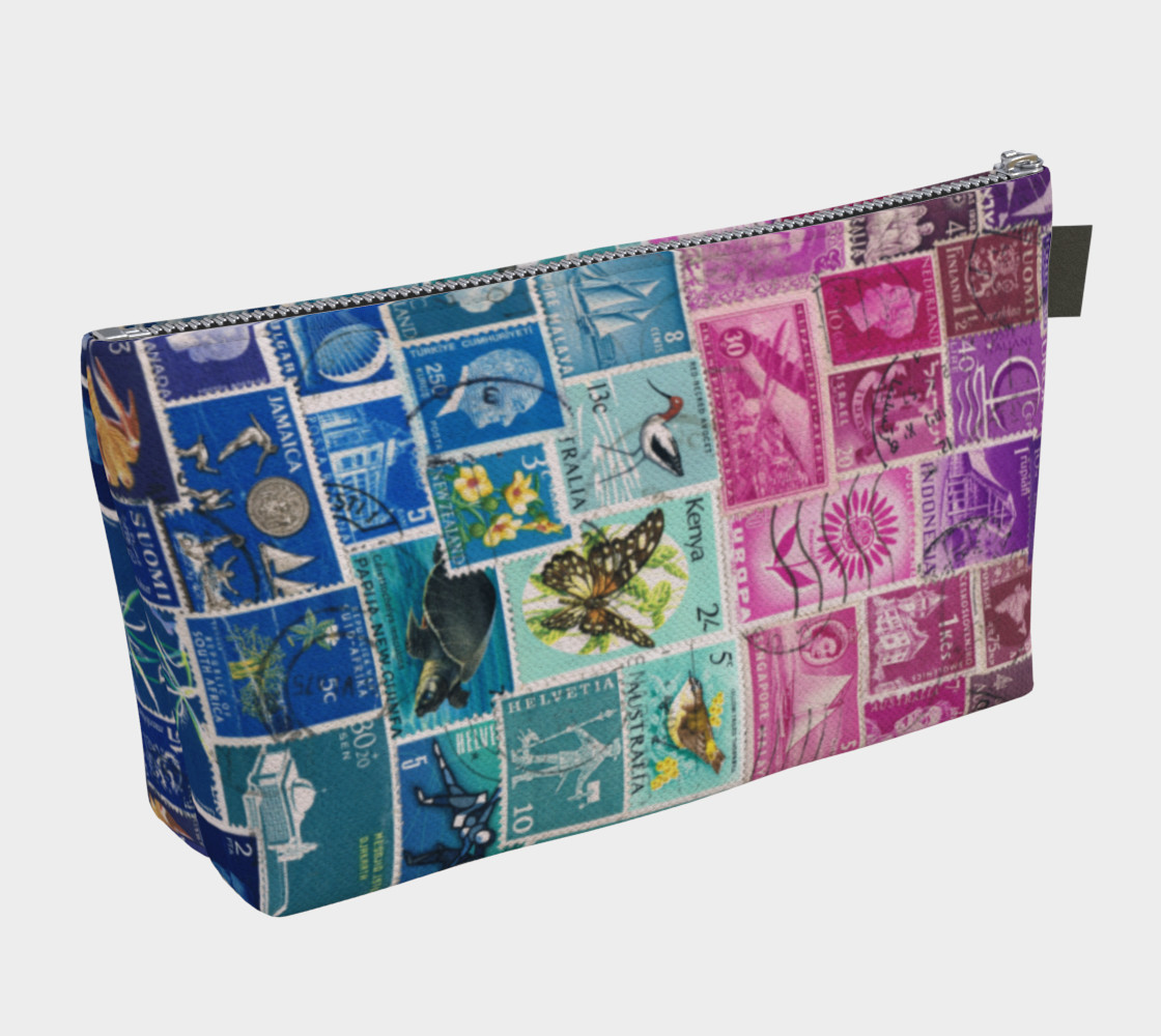 Midnight Sea - Postage Stamp Seascape preview #2