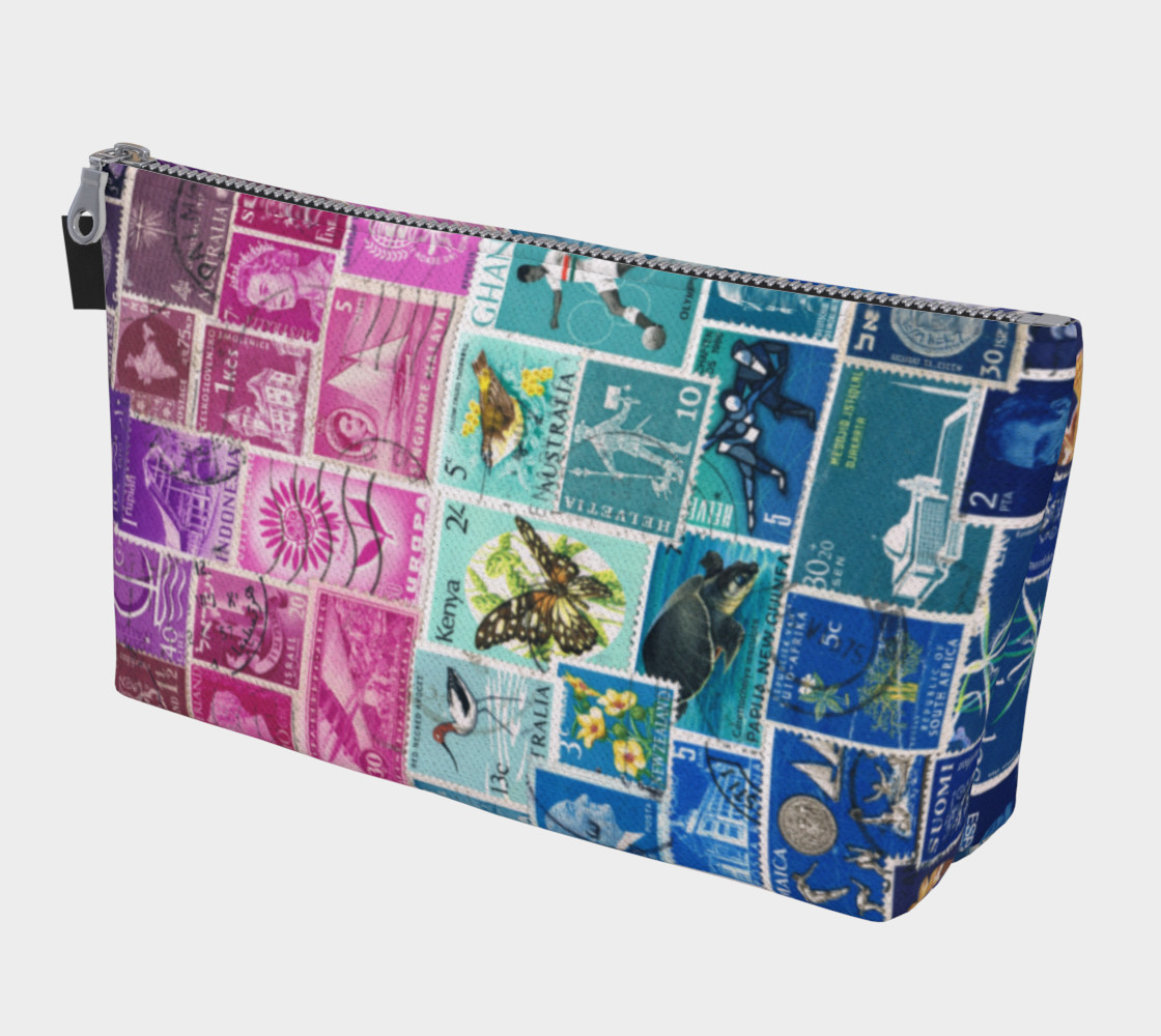 Midnight Sea - Postage Stamp Seascape preview #1