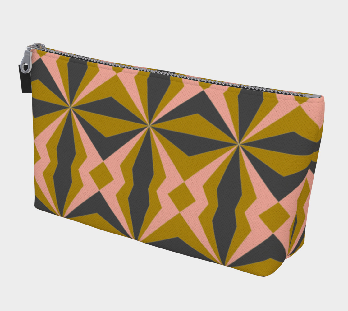 Aperçu de My Tribe Pink Cosmetic Bag #1
