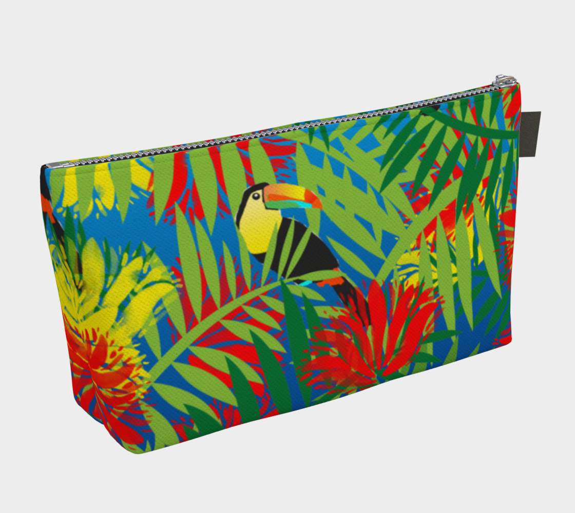 Aperçu de Toucan Jungle Cosmetic Bag #2