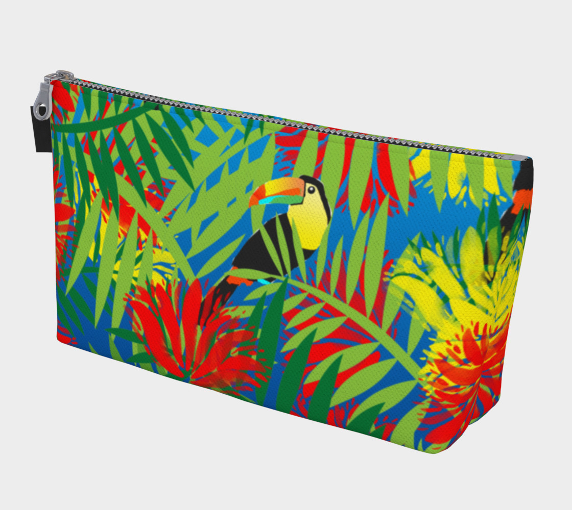 Toucan Jungle Cosmetic Bag Miniature #2