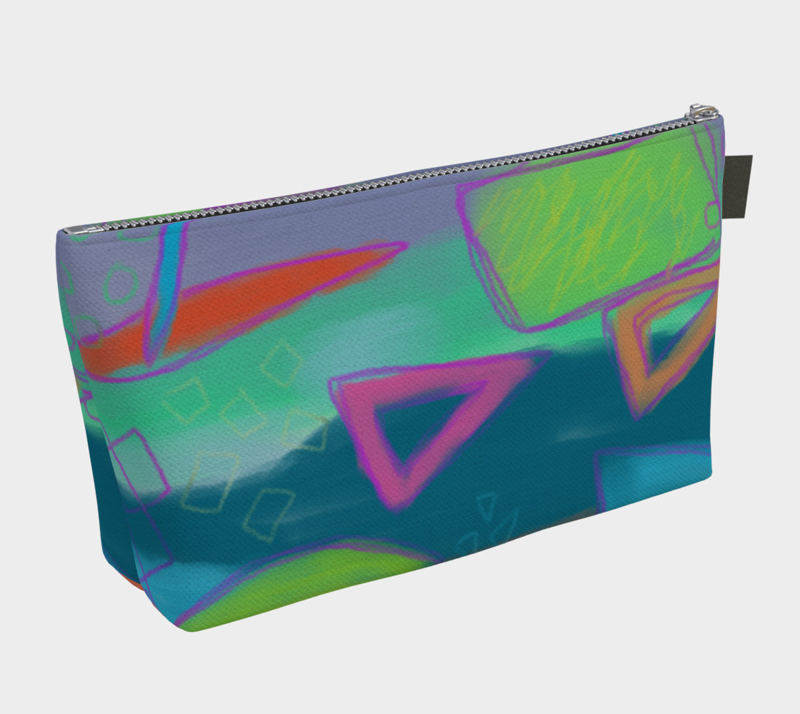 Aperçu de Original Abstract Art Clutch Bag #2