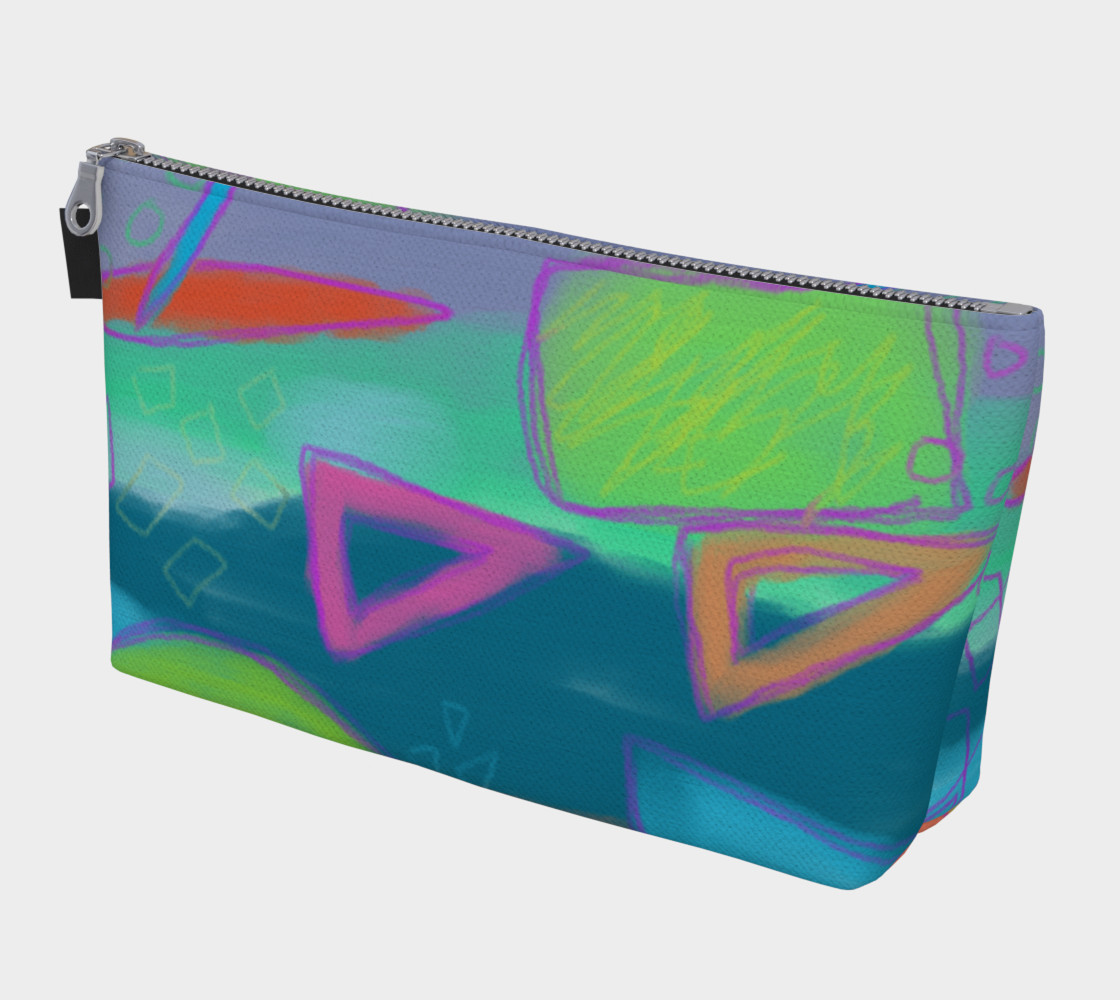 Aperçu de Original Abstract Art Clutch Bag #1