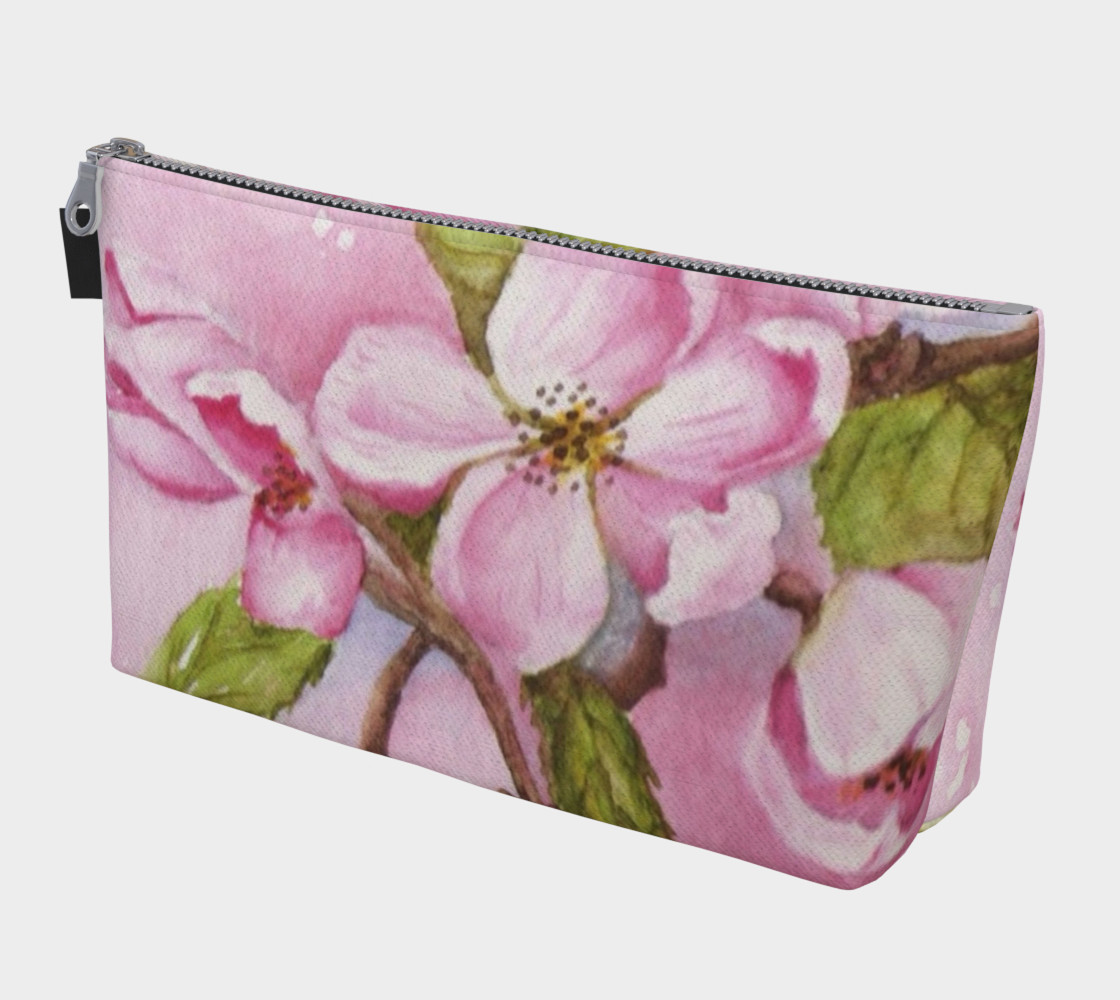Watercolor Pink Apple Blossoms preview #1