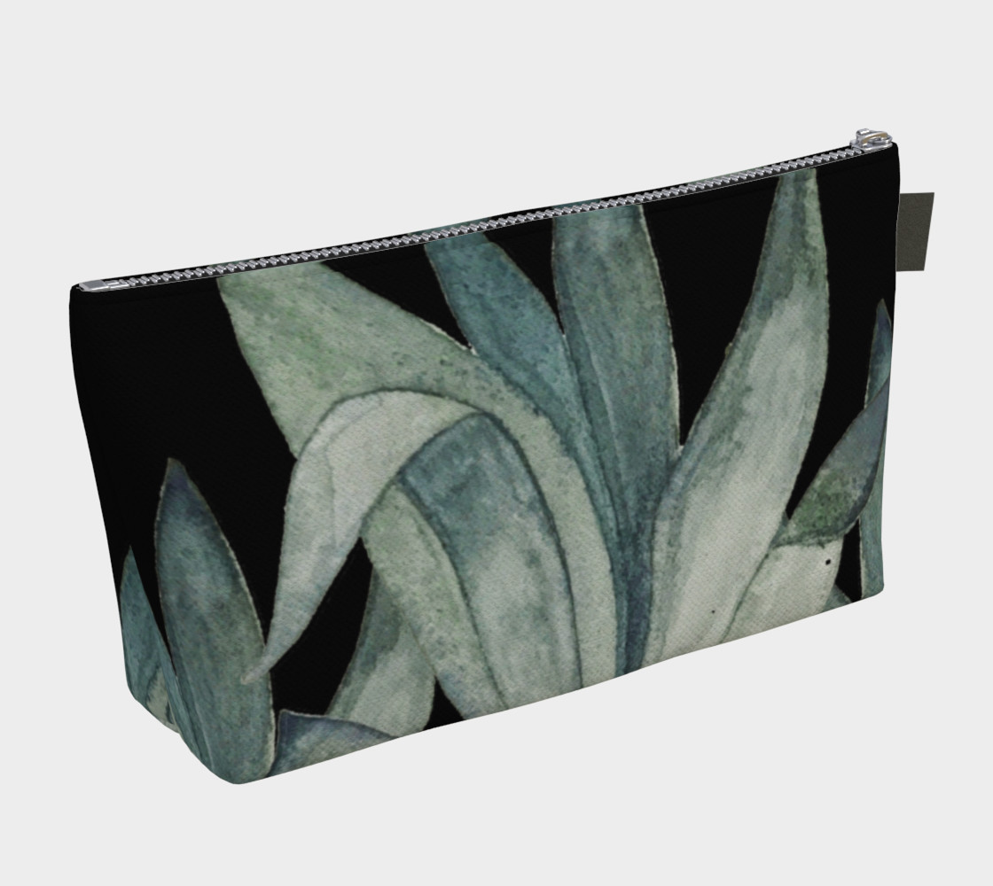 Black watercolor plants preview #2