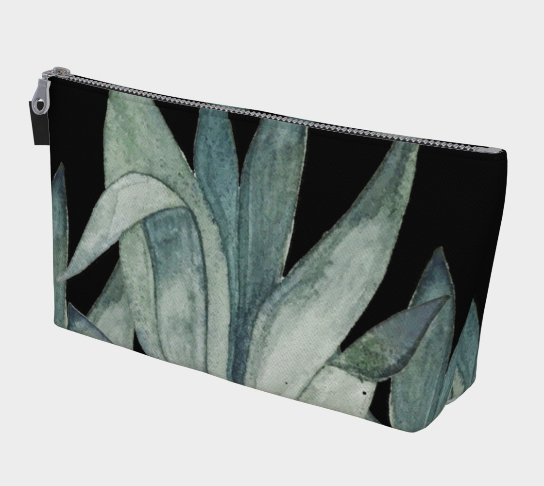 Black watercolor plants preview #1