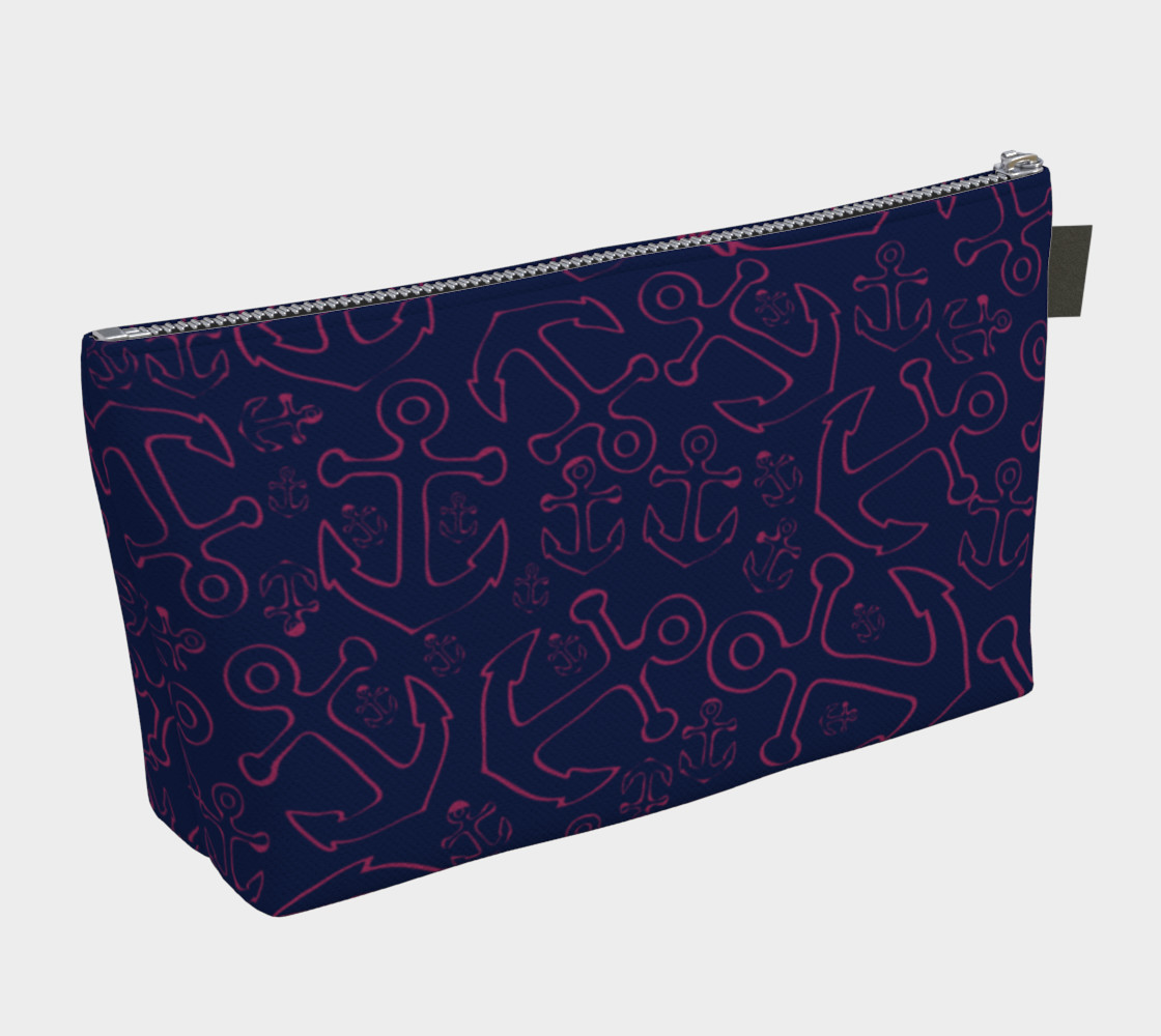 Anchor Dream - Pink on Navy preview #2