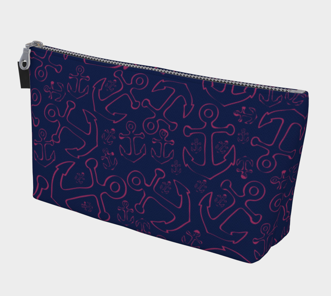 Anchor Dream - Pink on Navy preview #1