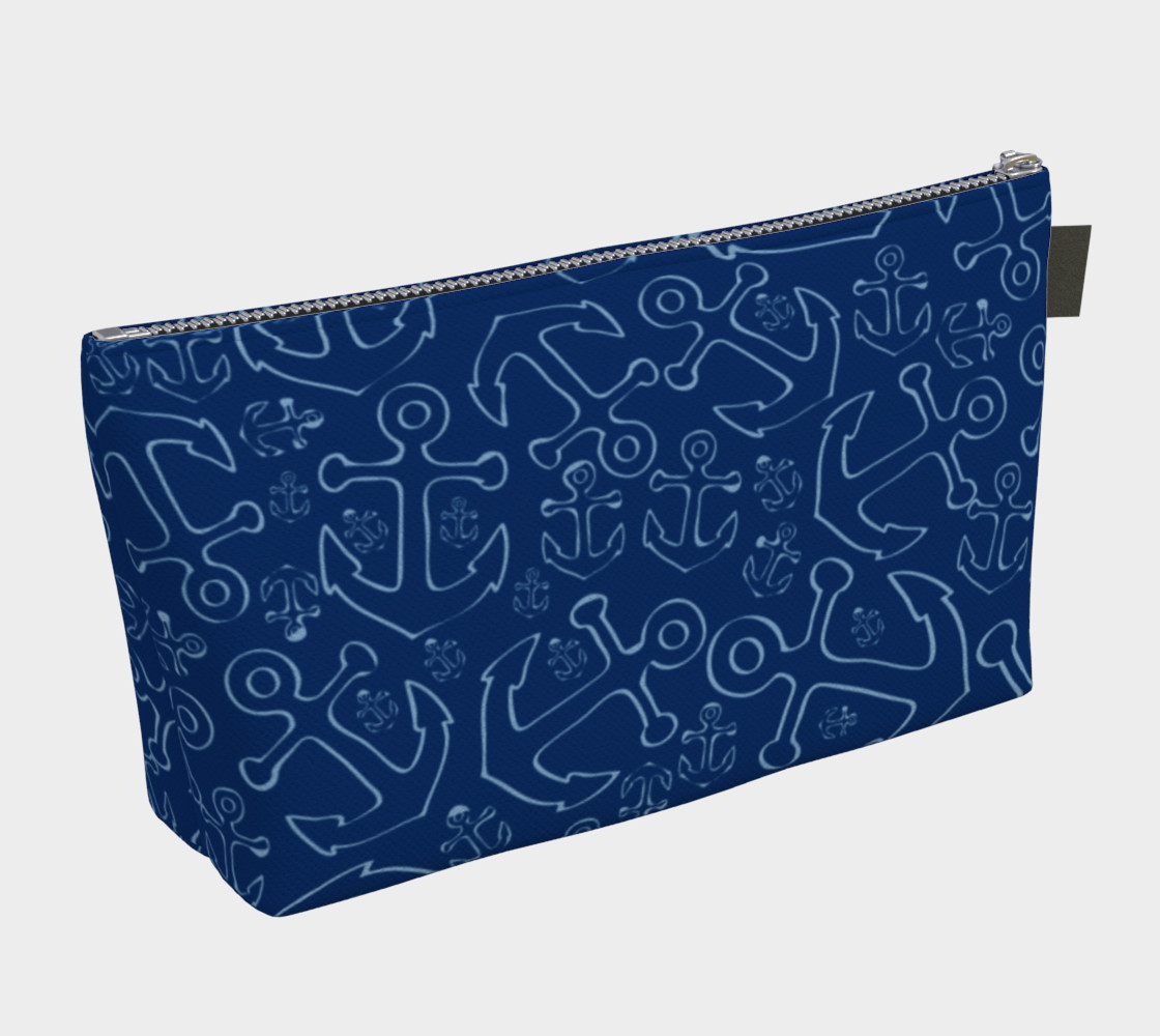 Anchor Dream - Blue on Navy preview #2