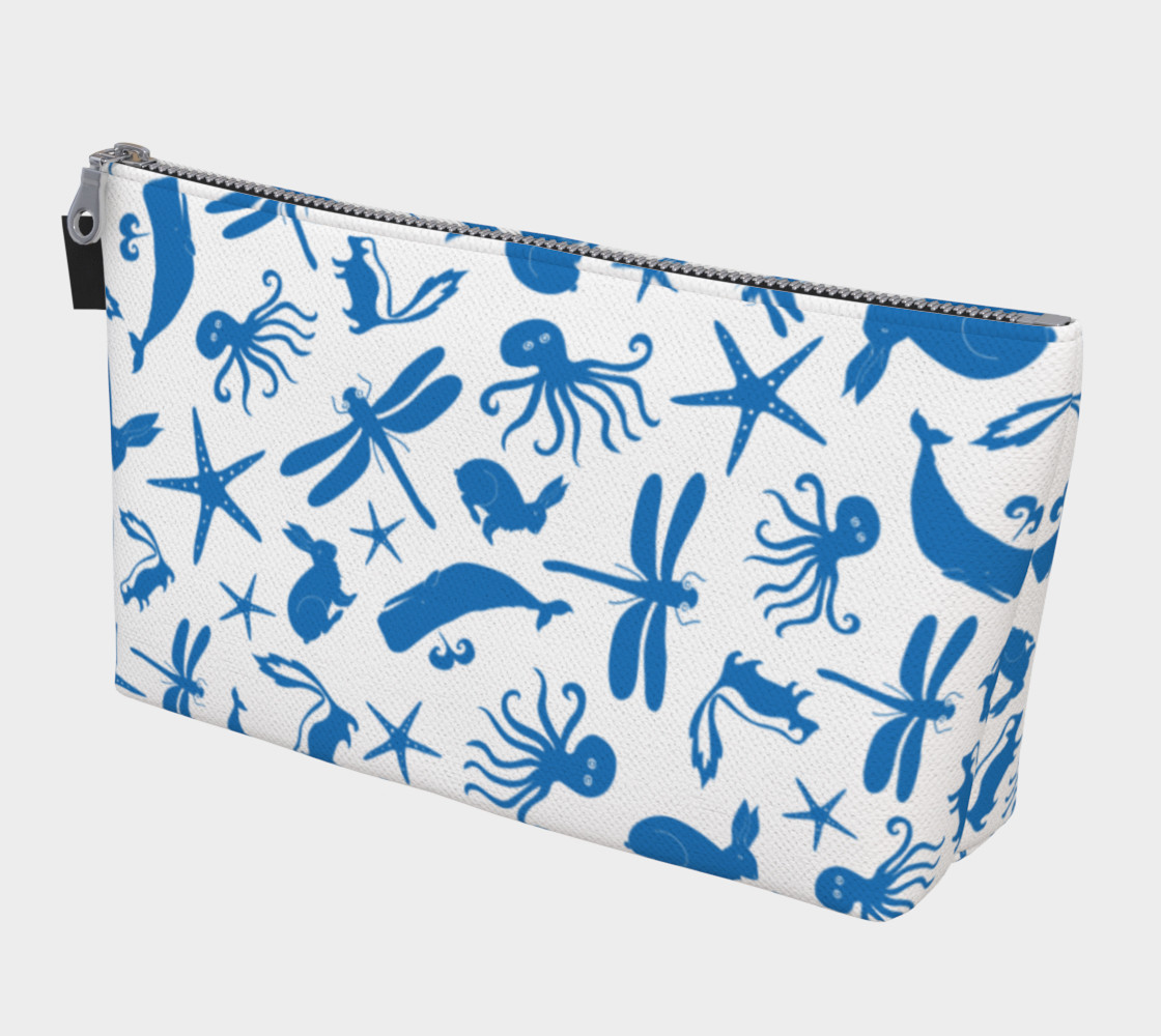 Multi Creature - Blue on White preview #1